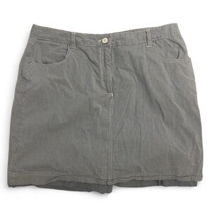 Karen Scott Striped Skirt